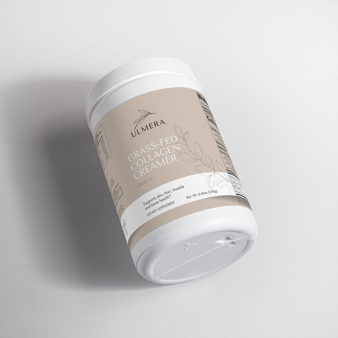 Grass-Fed Collagen Creamer (Vanilla) 0.53lb - Ulmera