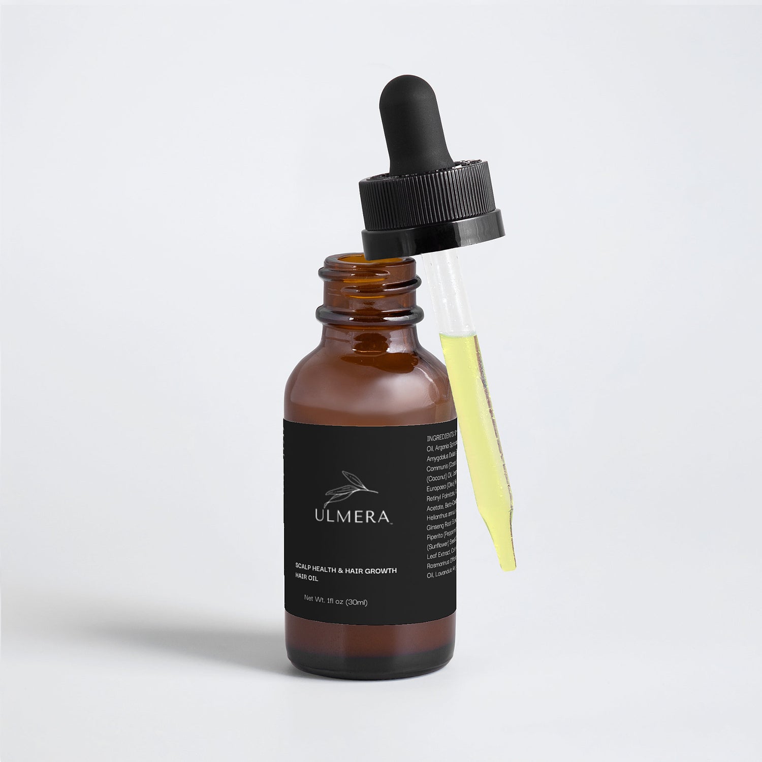 Hair Oil for Scalp Health and Hair Growth 1 oz. - Ulmera