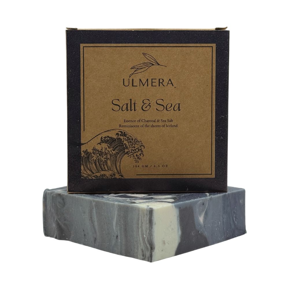 Salt &amp; Sea Soap (Sea Salt and Charcoal) - Ulmera